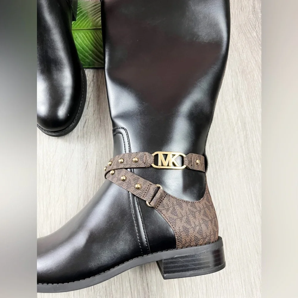 Michael Kors Kincaid Leather Riding Boot✨Brand new